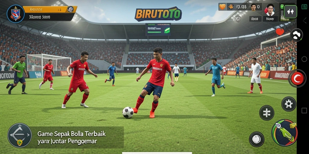 Tampilan gameplay BIRUTOTO yang mendebarkan dan seru.