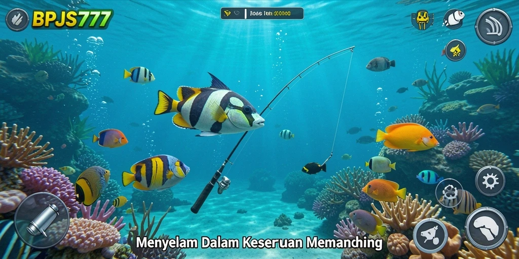 Tangkapan besar dalam permainan memancing BPJS777.