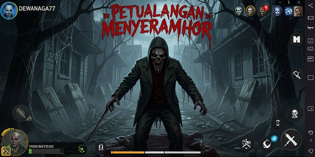 Gameplay seram dari DEWANAGA77 yang penuh ketegangan.