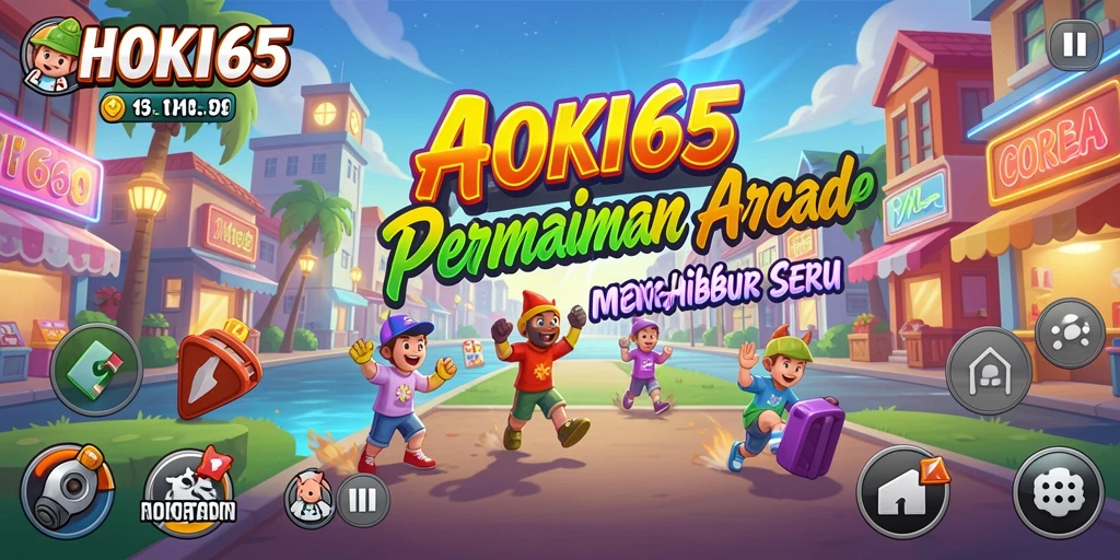 Gameplay menarik HOKI65 dalam aksi arcade yang seru.