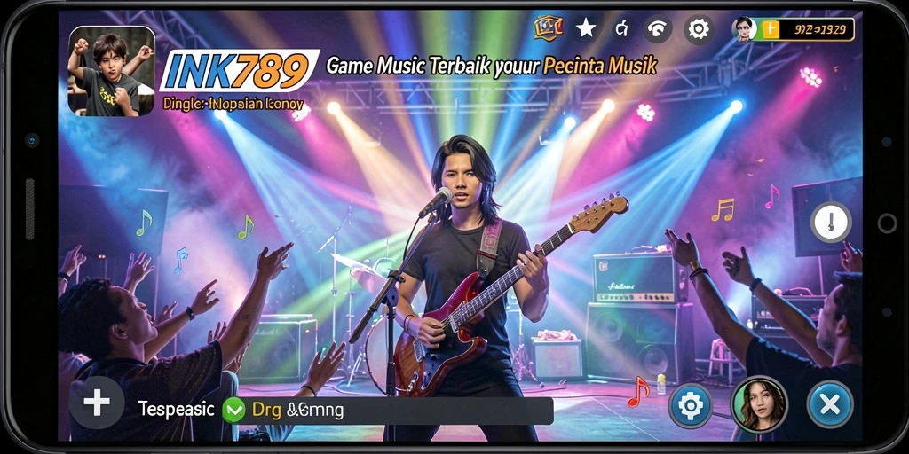 Tampilan gameplay yang menarik dan interaktif di INK789.