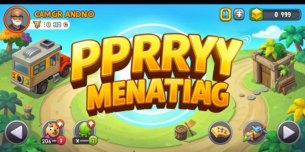 Tampilan gameplay menarik dari PPRRYY dengan elemen idle.