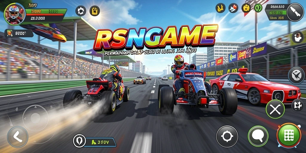 Tampilan gameplay seru dan mendebarkan di RSNGAME.